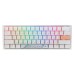 Клавиатура Ducky One 3 Mini Cherry MX Red RGB UA USB White (DKON2161ST-RUAPXPWWWSC1)