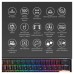 Клавиатура Ducky One 3 Mini Cherry MX Silent Red RGB UA USB Black (DKON2161ST-SUAPXCLAWSC1)