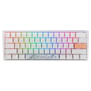 Клавіатура Ducky One 3 Mini Cherry MX Silent Red RGB UA USB White (DKON2161ST-SUAPXPWWWSC1)