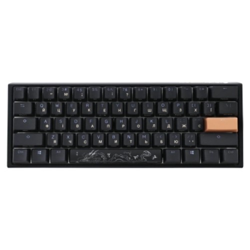 Клавиатура Ducky One 3 Mini Cherry MX Speed Silver RGB UA USB Black (DKON2161ST-PUAPXCLAWSC1)