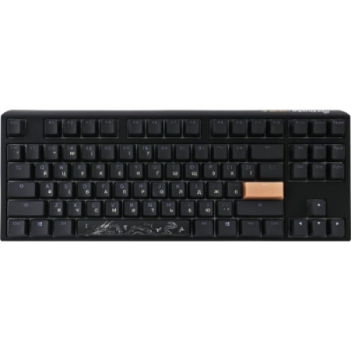 Клавиатура Ducky One 3 TKL Cherry MX Blue RGB UA USB Black (DKON2187ST-CUAPXCLAWSC1)