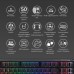 Клавиатура Ducky One 3 TKL Cherry MX Blue RGB UA USB Black (DKON2187ST-CUAPXCLAWSC1)