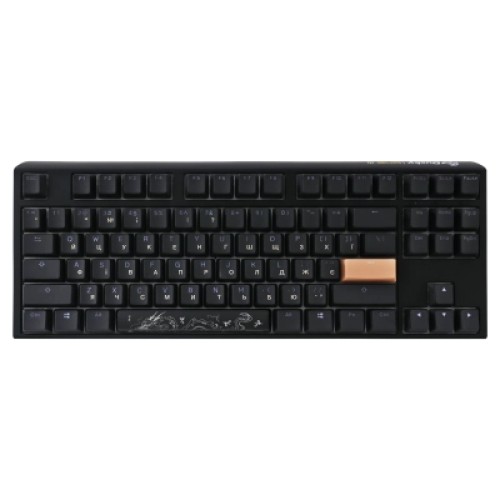 Клавиатура Ducky One 3 TKL Cherry MX Brown RGB UA USB Black (DKON2187ST-BUAPXCLAWSC1)