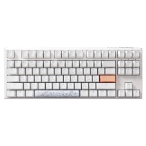 Клавиатура Ducky One 3 TKL Cherry MX Red RGB UA USB White (DKON2187ST-RUAPXPWWWSC1)