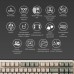 Клавиатура Ducky One 3 TKL Cherry MX Silent Red UA USB Cream (DKON2187-SUAPXМAEGGC1)