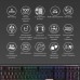 Клавиатура Ducky One 3 TKL Cherry MX Silent Red RGB UA USB Black (DKON2187ST-SUAPXCLAWSC1)