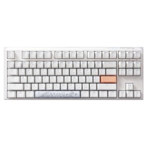 Клавиатура Ducky One 3 TKL Cherry MX Silent Red RGB UA USB White (DKON2187ST-SUAPXPWWWSC1)