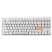 Клавиатура Ducky One 3 TKL Cherry MX Silent Red RGB UA USB White (DKON2187ST-SUAPXPWWWSC1)