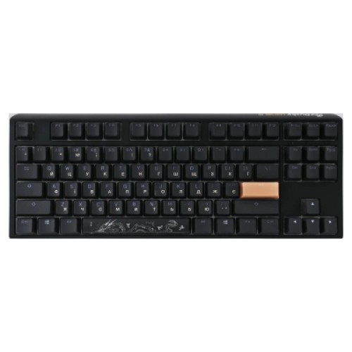 Клавиатура Ducky One 3 TKL Cherry MX Speed Silver RGB UA USB Black (DKON2187ST-PUAPXCLAWSC1)