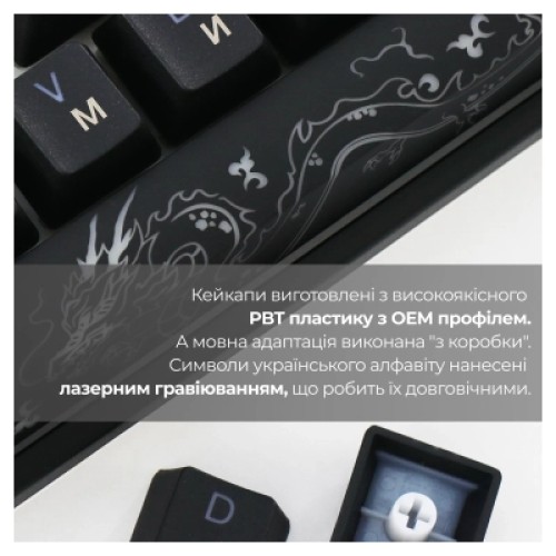 Клавиатура Ducky One 3 TKL Cherry MX Speed Silver RGB UA USB Black (DKON2187ST-PUAPXCLAWSC1)
