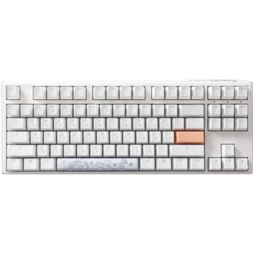 Клавиатура Ducky One 3 TKL Cherry MX Speed Silver RGB UA USB White (DKON2187ST-PUAPXPWWWSC1)