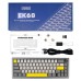 Клавиатура Epomaker EK68 65 Budgerigar V2 Switch Hot-Swap RGB Wireless/Bluetooth/USB UA Black (EK68-B-BV2)