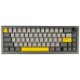 Клавиатура Epomaker EK68 65 Flamingo Switch Hot-Swap RGB Wireless/Bluetooth/USB UA Black (EK68-B-F)