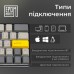 Клавиатура Epomaker EP64 60 Mulan Switch Hot-Swap RGB Wireless/Bluetooth/USB UA Black (EP64-B-M)