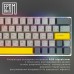 Клавиатура Epomaker EP64 60 Mulan Switch Hot-Swap RGB Wireless/Bluetooth/USB UA White (EP64-W-M)
