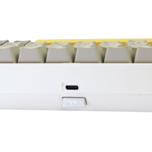 Клавиатура Epomaker EP64 60 Mulan Switch Hot-Swap RGB Wireless/Bluetooth/USB UA White (EP64-W-M)