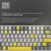 Клавиатура Epomaker EP84 Plus 75 Wisteria Linear Switch Hot-Swap RGB Wireless/Bluetooth/USB UA White (EP84-W-WL)