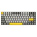 Клавиатура Epomaker EP84 Plus 75 Wisteria Linear Switch Hot-Swap RGB Wireless/Bluetooth/USB UA White (EP84-W-WL)