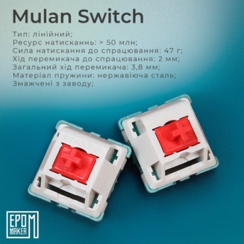 Клавиатура Epomaker Shadow-S TKL Mulan Switch Hot-Swap LCD Screen RGB Wireless/Bluetooth/USB UA White (SHS-W-M)