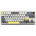 Клавиатура Epomaker Shadow-S TKL Mulan Switch Hot-Swap LCD Screen RGB Wireless/Bluetooth/USB UA White (SHS-W-M)