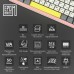 Клавиатура Epomaker Shadow-S TKL Mulan Switch Hot-Swap LCD Screen RGB Wireless/Bluetooth/USB UA Pink (SHS-P-WL)