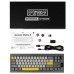 Клавиатура Epomaker Shadow-X 70 Flamingo Switch Hot-Swap LCD Screen RGB Wireless/Bluetooth/USB UA Black (SHX-B-F)