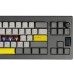 Клавиатура Epomaker Shadow-X 70 Flamingo Switch Hot-Swap LCD Screen RGB Wireless/Bluetooth/USB UA Black (SHX-B-F)