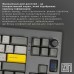 Клавиатура Epomaker Shadow-X 70 Flamingo Switch Hot-Swap LCD Screen RGB Wireless/Bluetooth/USB UA Black (SHX-B-F)
