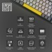 Клавиатура Epomaker TH80 SE 75 Flamingo Switch Hot-Swap RGB Wireless/Bluetooth/USB UA Black (TH80-SE-B-F)