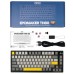 Клавиатура Epomaker TH80 SE 75 Flamingo Switch Hot-Swap RGB Wireless/Bluetooth/USB UA Black (TH80-SE-B-F)