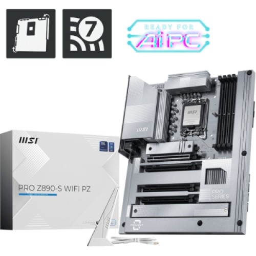 Материнская плата MSI PRO Z890-S WIFI PROJECT ZERO (PRO Z890-S WIFI PZ)