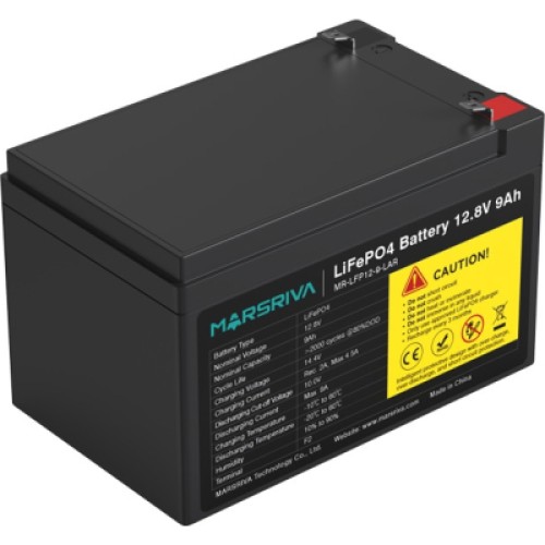 Батарея LiFePo4 Marsriva 12.8V 9Ah (MR-LFP12-9-LAR)