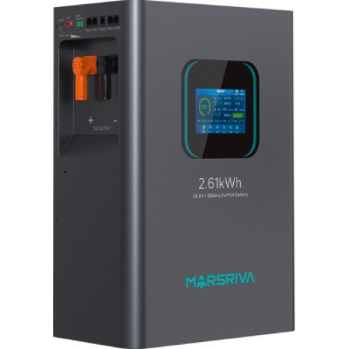 Батарея LiFePo4 Marsriva 25.6V 100Ah (MR-LFP24-100-WMD)