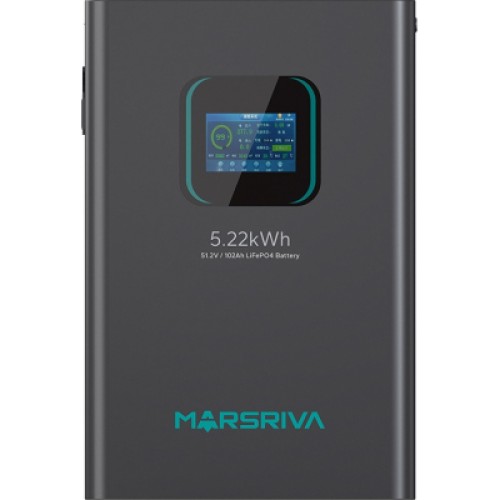 Батарея LiFePo4 Marsriva 51.2V 100Ah (MR-LFP48-100-WMD)