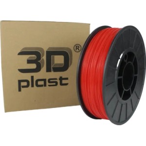 Пластик для 3D-принтера 3Dplast PLA 1.75мм, 0.85кг, red (3DPLA17508RD)