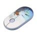 Мышка 2E MF300 CAPYBARASWIM Silent Wireless/Bluetooth Blue (2E-MF300WCAPIBARABL)