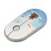 Мышка 2E MF300 CAPYBARATANGERINE Silent Wireless/Bluetooth Green (2E-MF300WCAPIBARAGN)