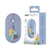 Мышка 2E MF300 FLORAMALLOW Silent Wireless/Bluetooth Blue (2E-MF300WFLORABL)