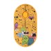 Мышка 2E MF300 PETSCATS&DOGS Silent Wireless/Bluetooth Yellow (2E-MF300WPETSYW)
