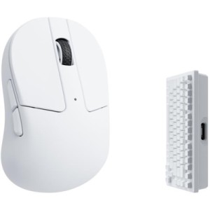 Мышка Keychron M4 4K Wireless/Bluetooth White (M4A5_KEYCHRON)