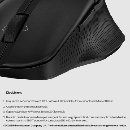 Мышка HP 480 Comfort Bluetooth Black (8T6M3AA)