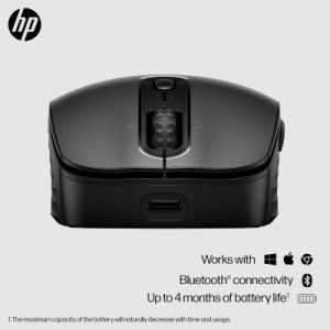 Мышка HP 690 Rechargeable Bluetooth Black (7M1D4AA)