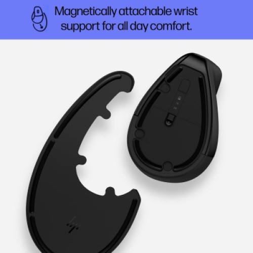 Мышка HP 920 Ergonomic Vertical Wireless/Bluetooth Black (6H1A4AA)