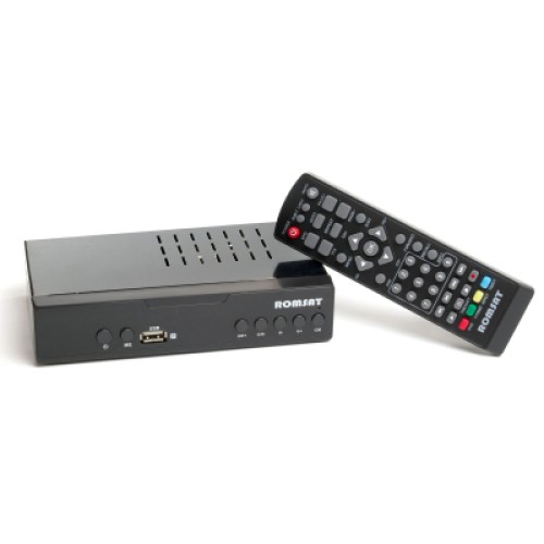 ТВ тюнер Romsat DVB-T2, металл (T7070HD)