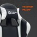Кресло игровое Canyon Core SGCH2 Black/White (CNE-SGCH2W)