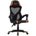 Кресло игровое Canyon Flow MCH01 Mesh Black/Orange (CNE-MCH01)