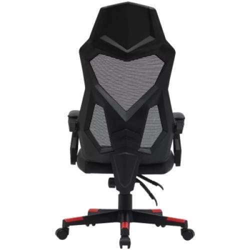 Кресло игровое Canyon Flow MCH01 Mesh Black/Red (CNE-MCH01R)