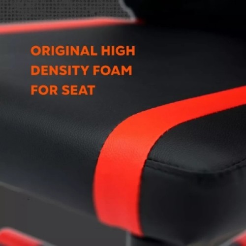 Кресло игровое Canyon Flow MCH01 Mesh Black/Red (CNE-MCH01R)