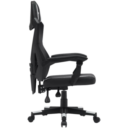 Кресло игровое Canyon Flow MCH01 Mesh Black/White (CNE-MCH01W)