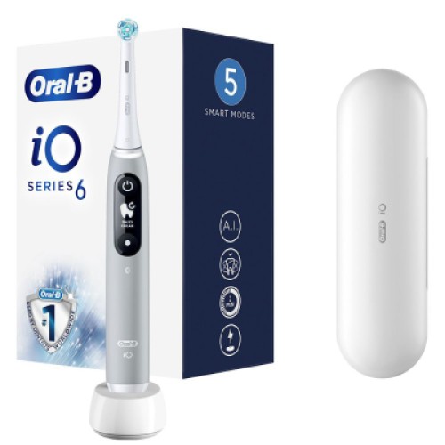 Электрическая зубная щетка Oral-B iO Series 6 iOM6.1A6.1K Grey Opal
